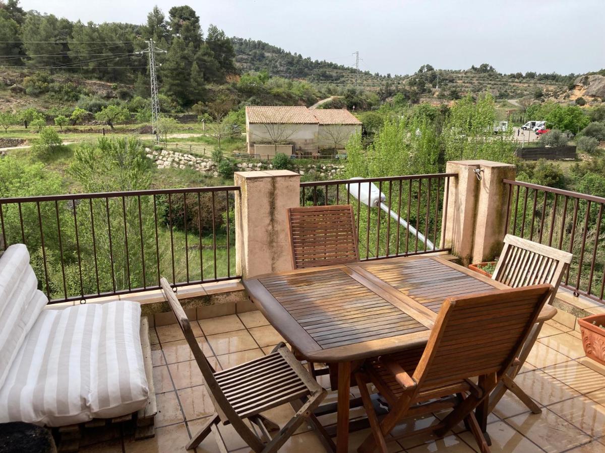 Вилла Cal Roig Margalef Экстерьер фото