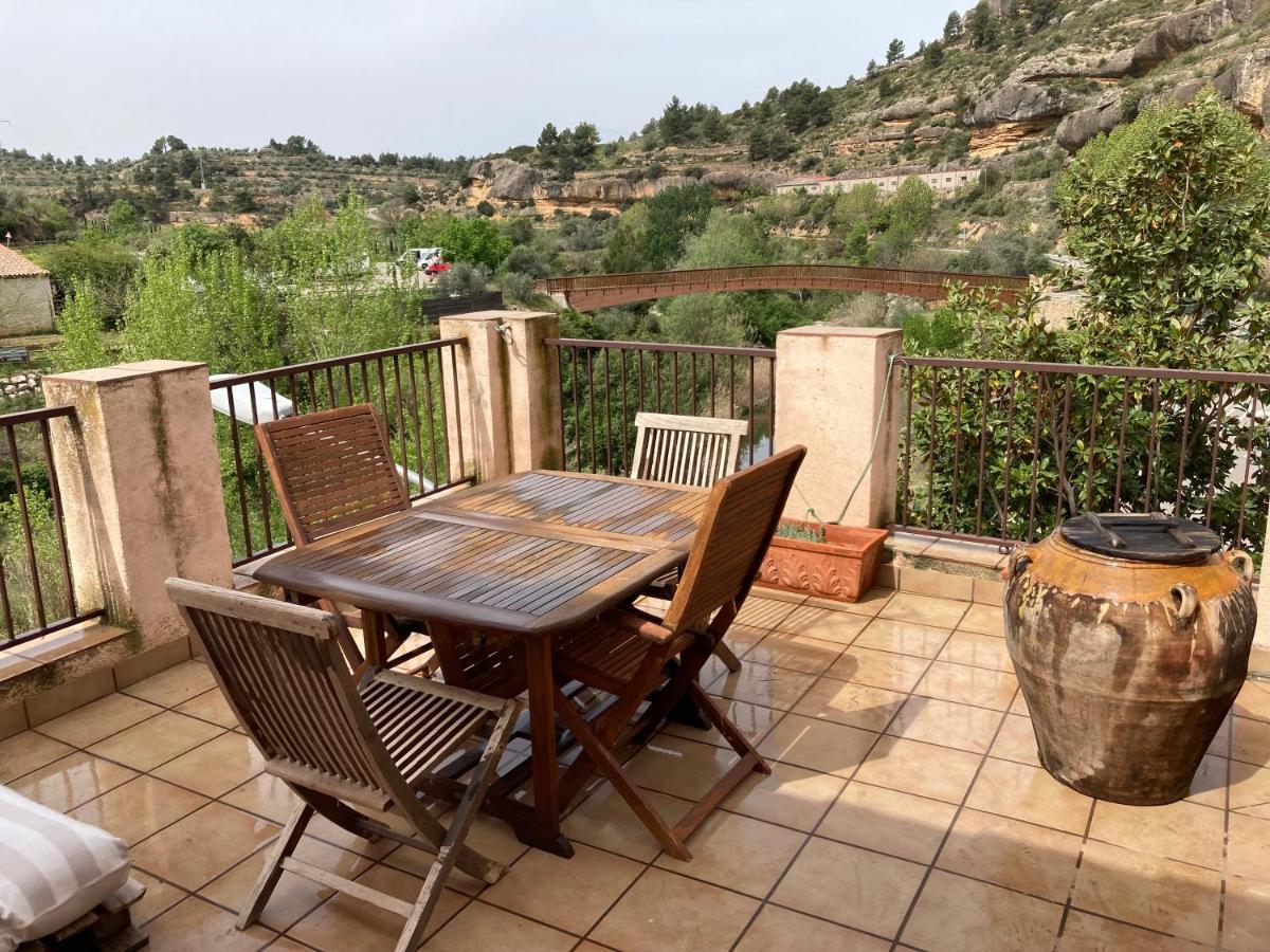 Вилла Cal Roig Margalef Экстерьер фото